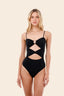 MALAI Black Wavelet One Piece
